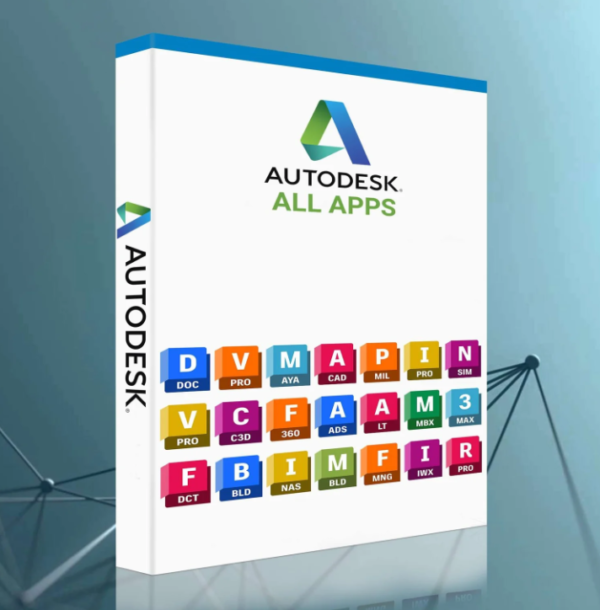 Autodesk 2025 All Apps, 2 Years Subscription (activation by email)