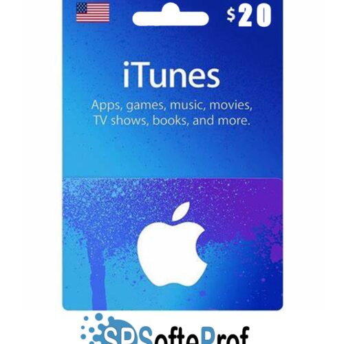 Apple iTunes Gift Card 20 USD Key – UNITED STATES