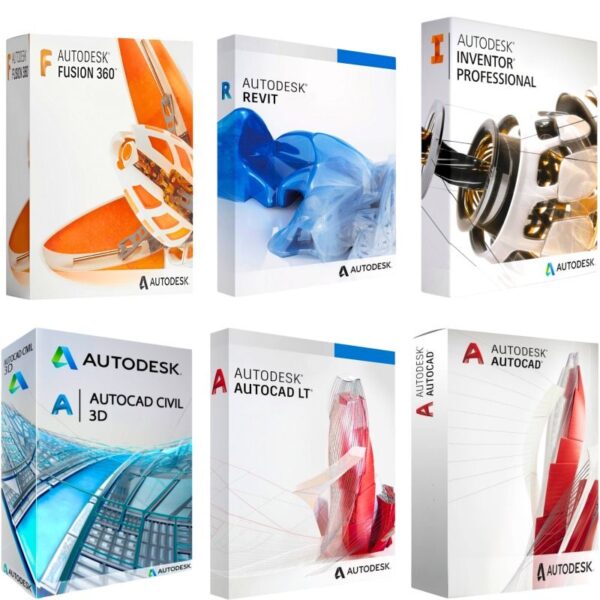 Pack Autodesk Revit/AutoCAD 2025 3D Max/Maya/Naviswork/Inventor/Fusion 360/Plant 3D |2 years subscription